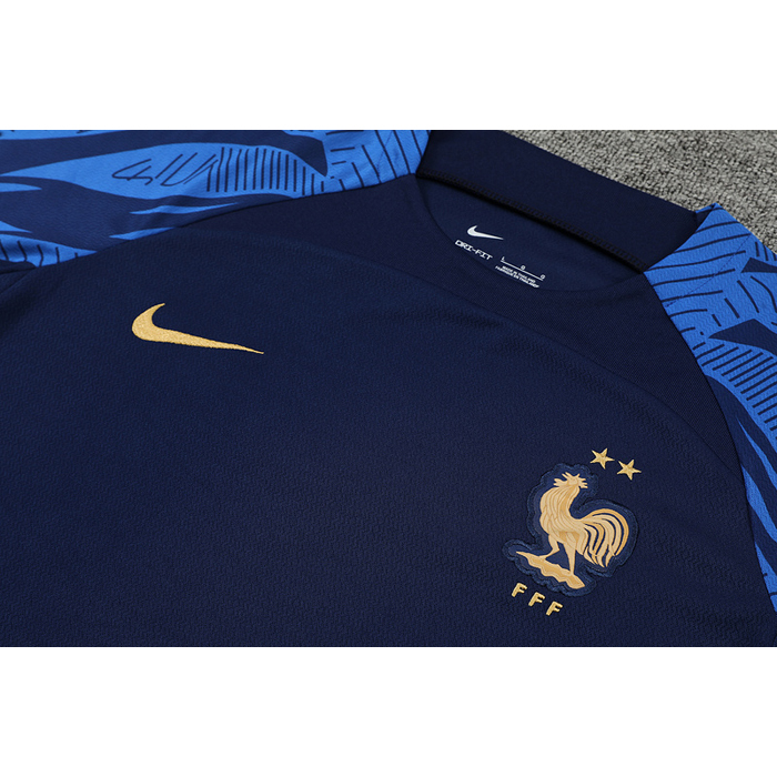 Camiseta de Entrenamiento Francia 2022-2023 Azul - Haga un click en la imagen para cerrar